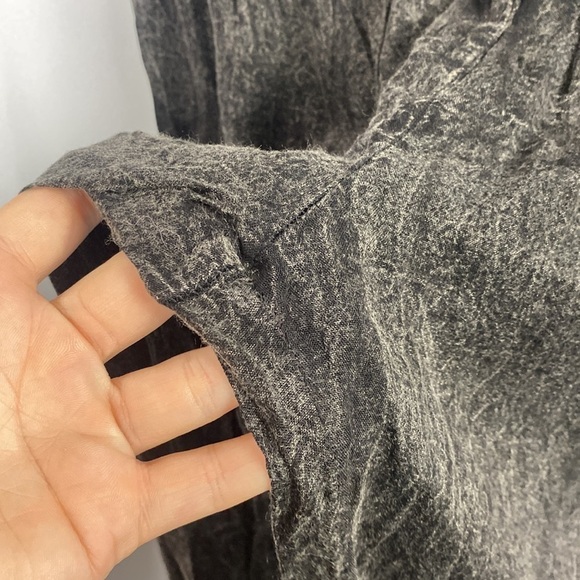 ANTHROPOLOGIE Staring At Stars Acid Wash Joggers Charcoal Grey - Size Small - Picture 4 of 10